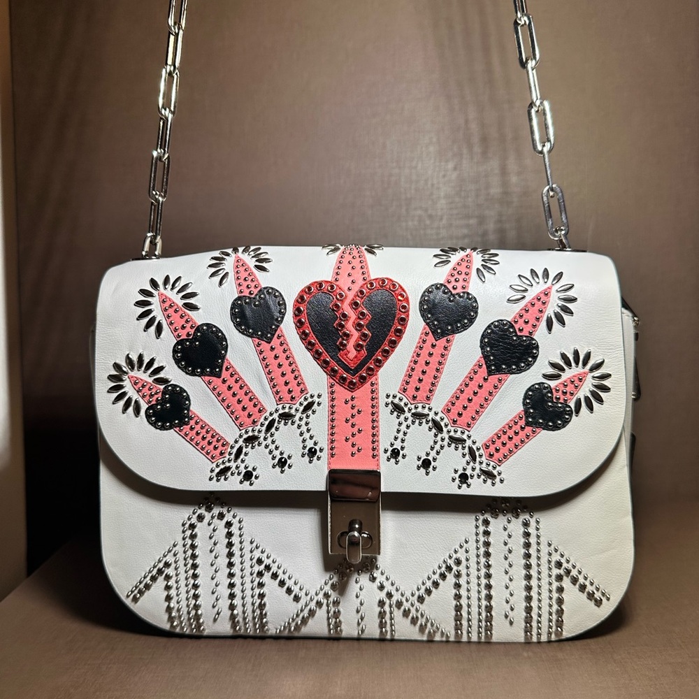 Valentino Love Blade Studded Bag